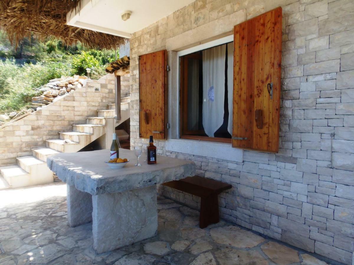Villa Stiniva-Stone House Vela Luka Exterior foto