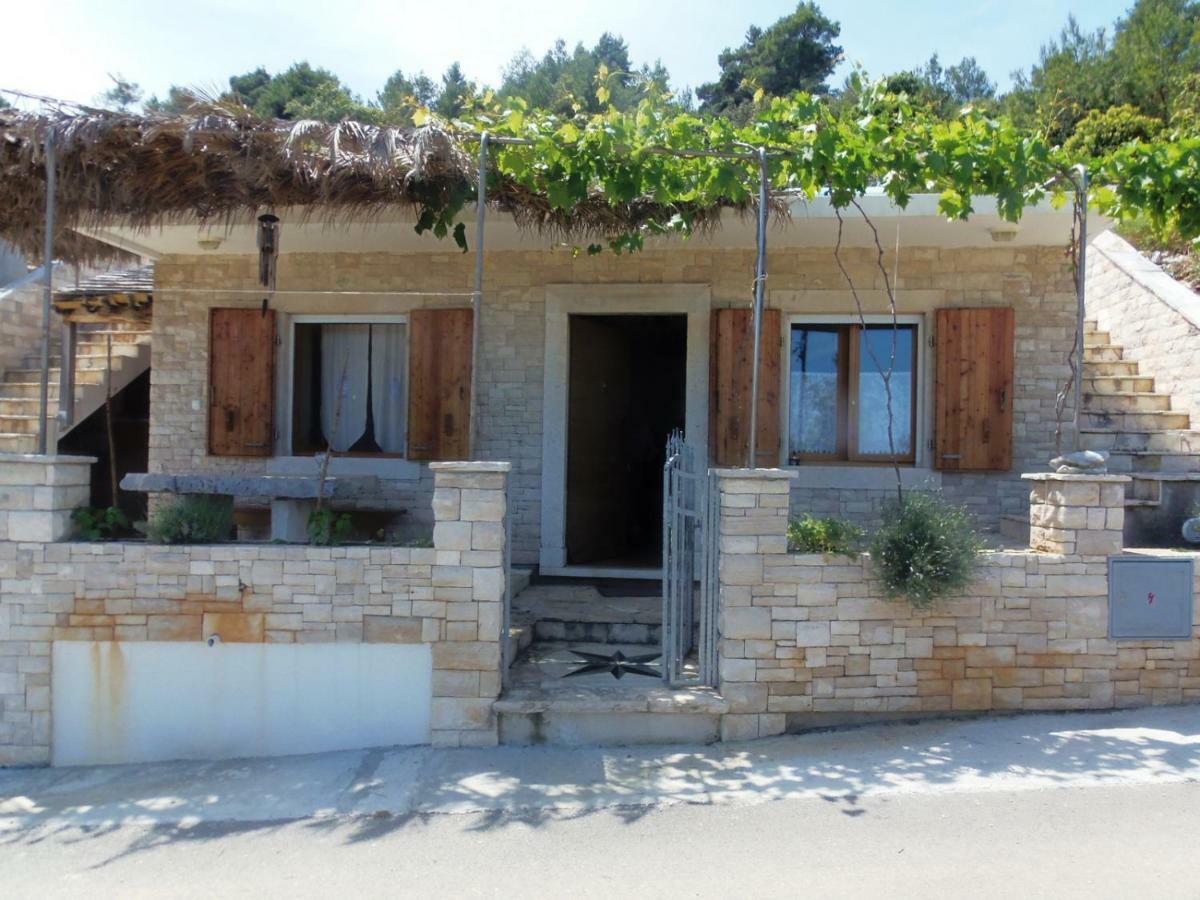 Villa Stiniva-Stone House Vela Luka Exterior foto